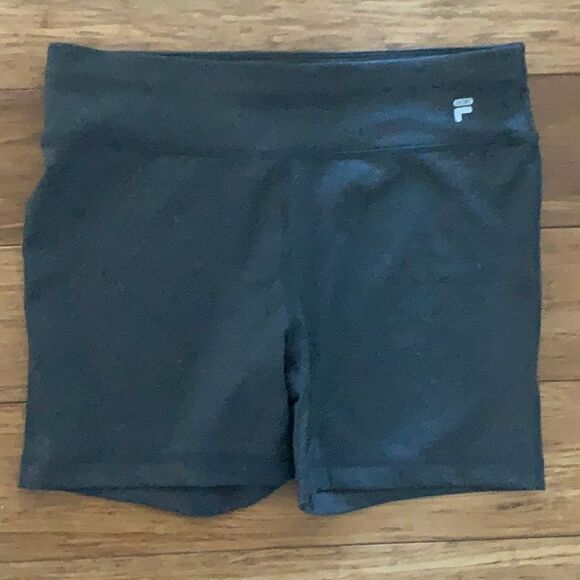 FILA Women's Gray Athletic Shorts, M - Picture 2 of 5